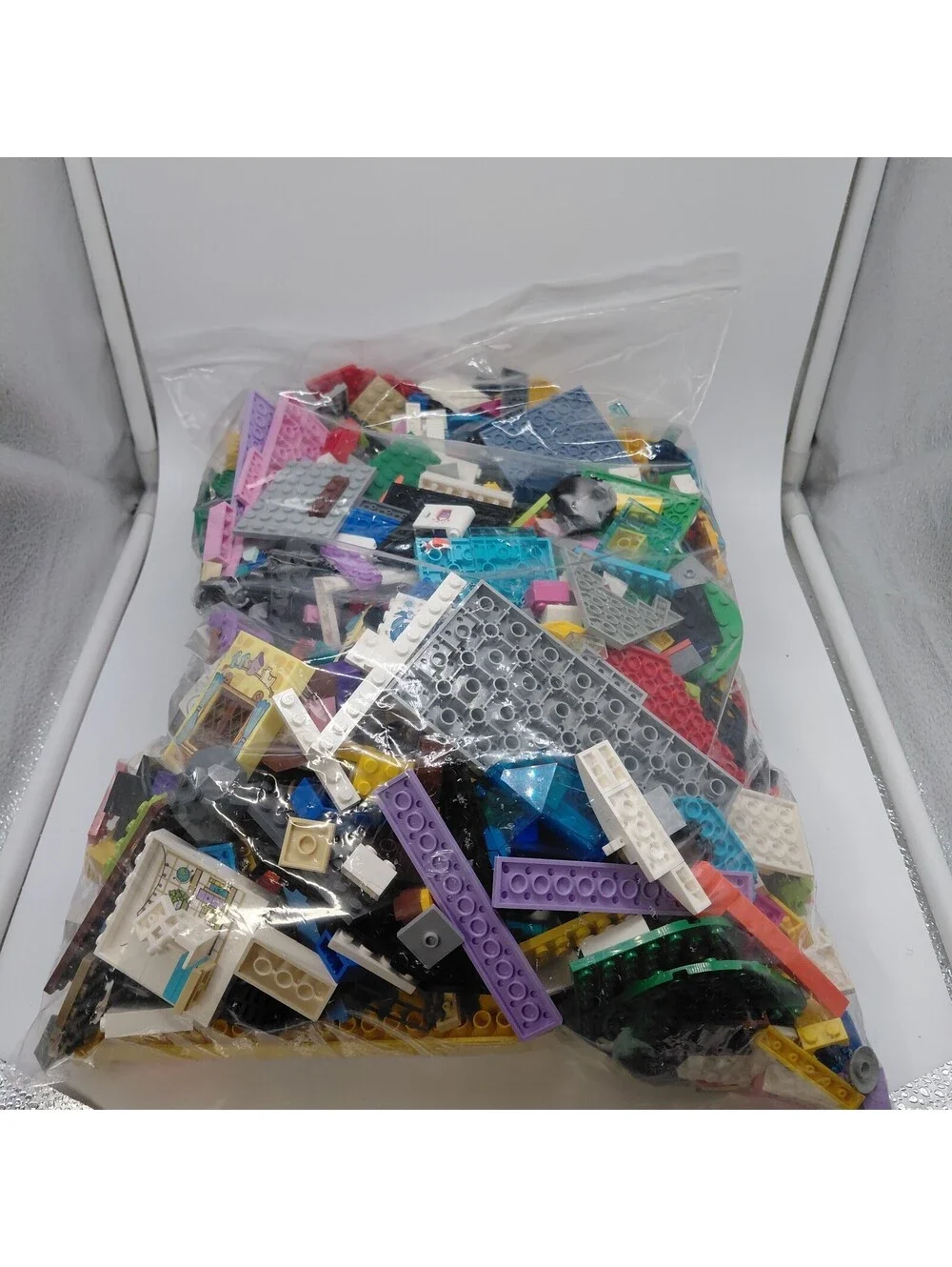 5 Lb Bulk Lot Genuine LEGO Mixed Pieces Bricks Parts Plates Random Assorted